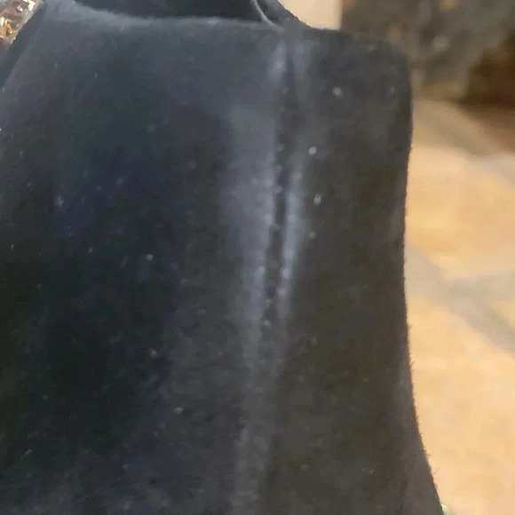 Steven by Steve Madden Bergen Black Suede Boot, Bootie Wmn Sz 9 5 - Picture 7 of 12